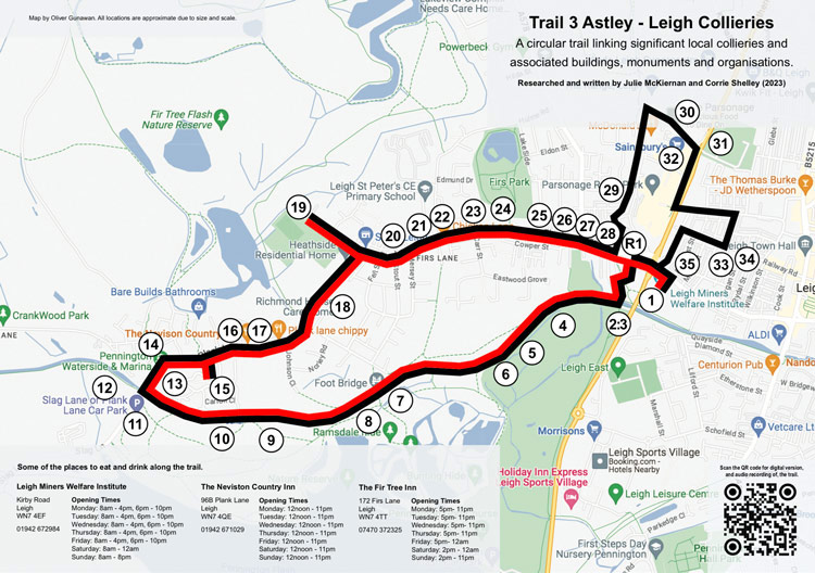 Trail 2: Astley - Leigh / Coal & Cotton by Canal